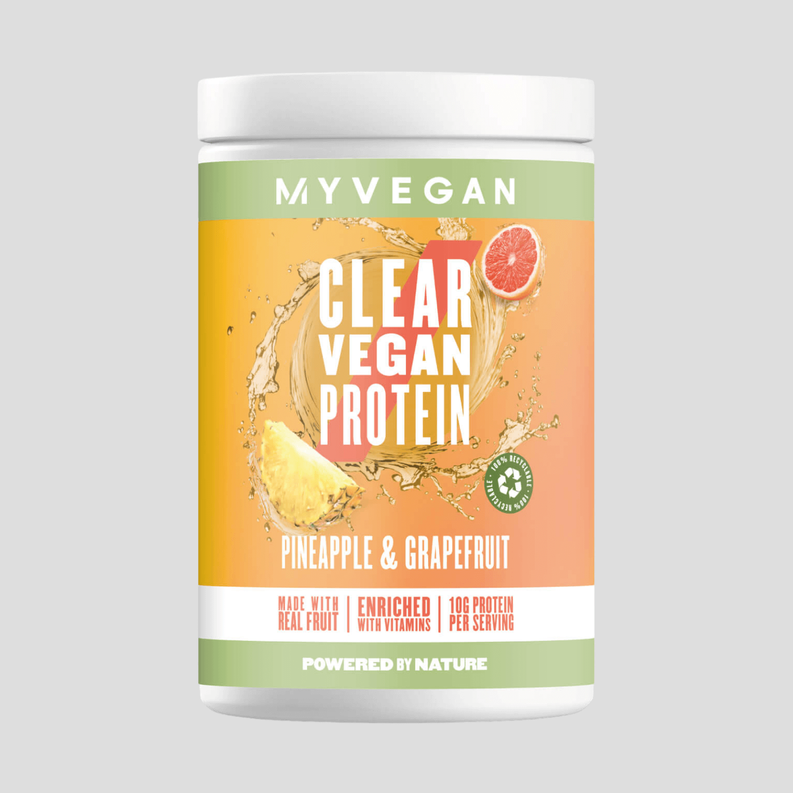 Clear Vegan Protein Isolate Powder MYVEGAN™