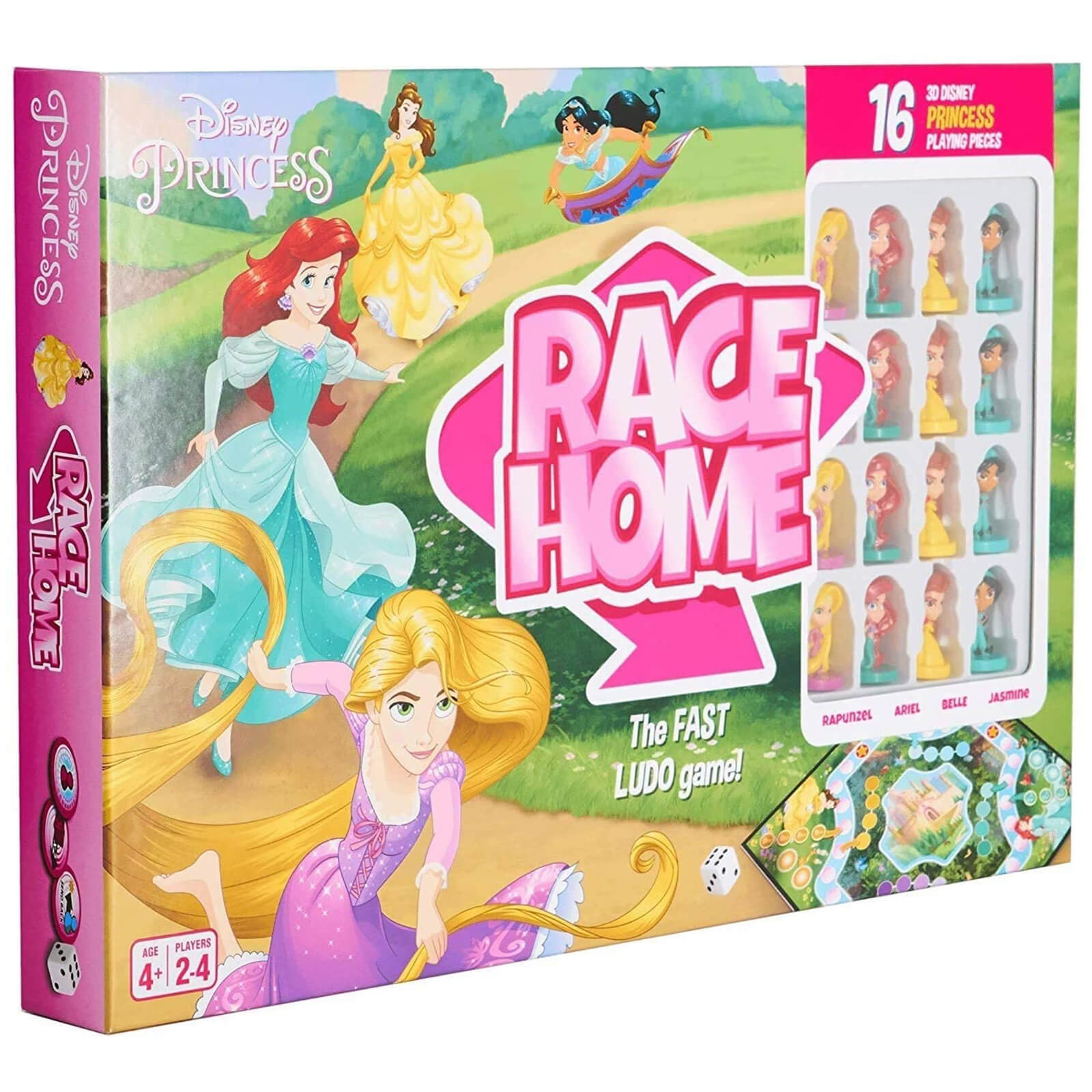 Disney Princess Race Home Board Game retro vibes and nostalgia all