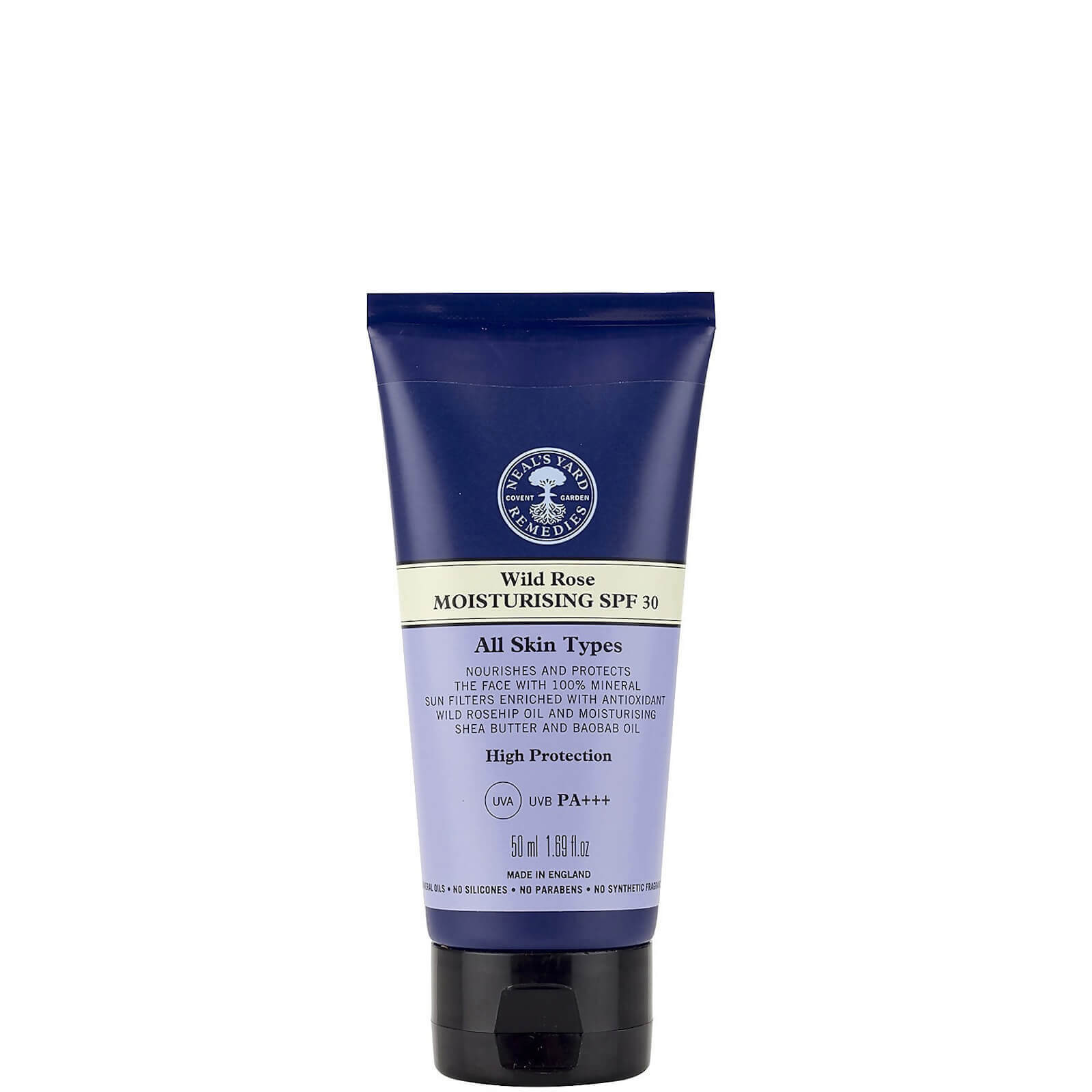 organic moisturiser with spf