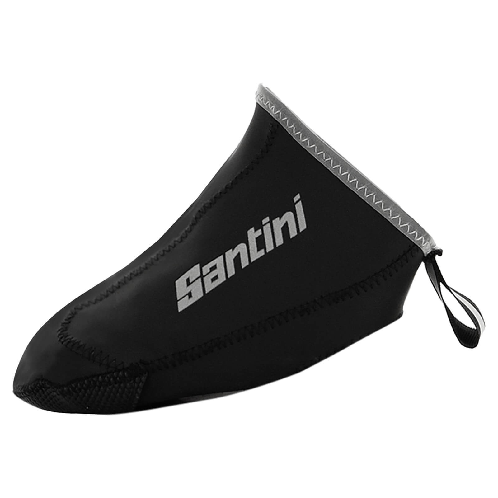 Santini Weatherproof Toe Covers Black