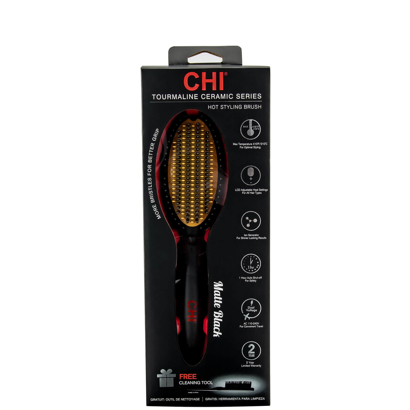 CHI Hot Smoothing Brush Black SkinStore