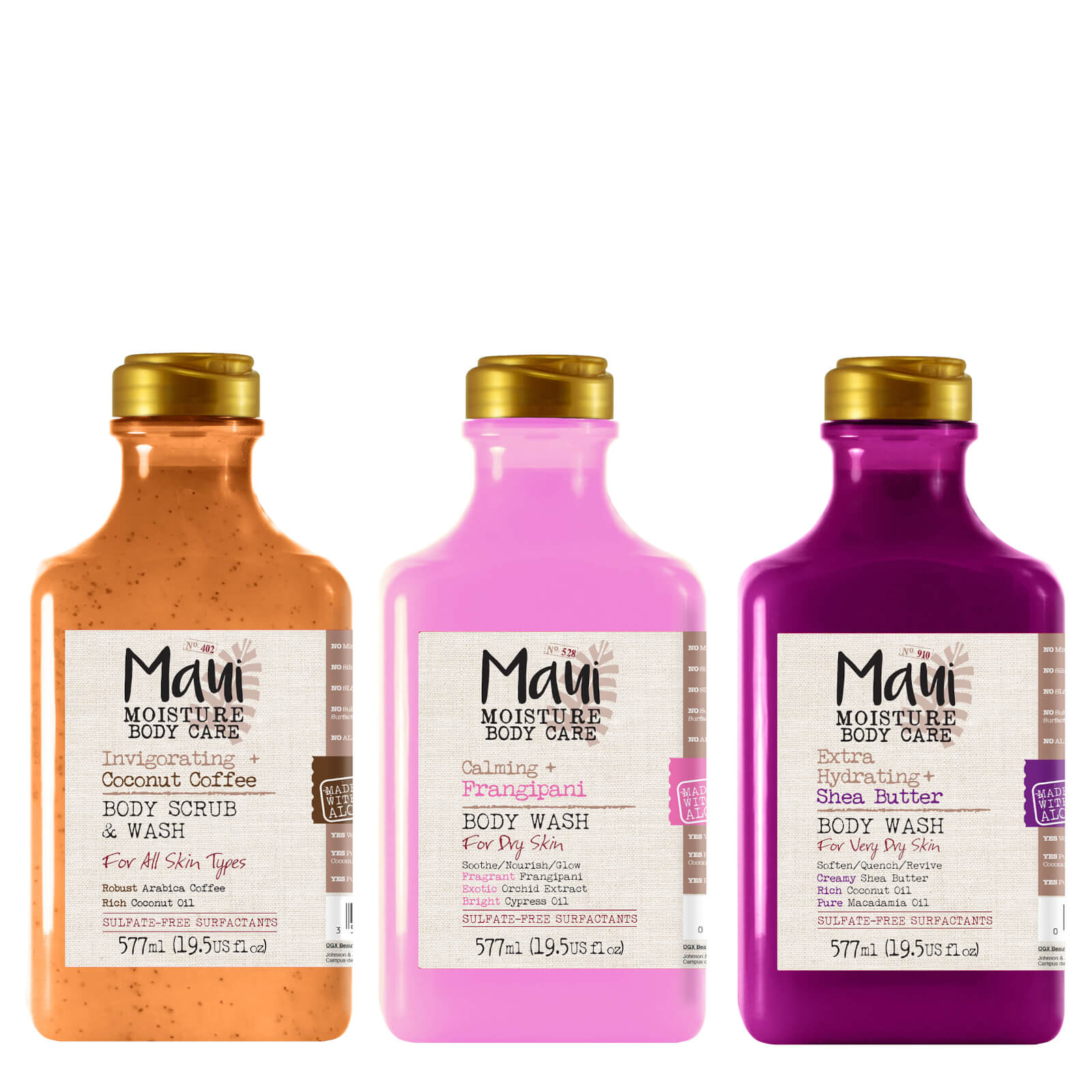 maui frangipani body wash