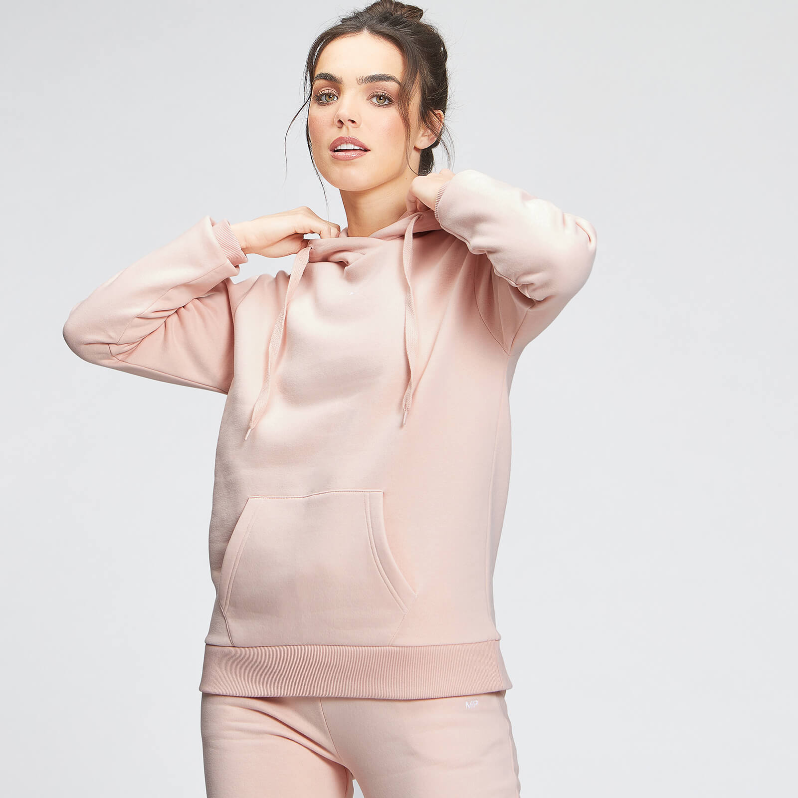 Hoodie light pink clearance