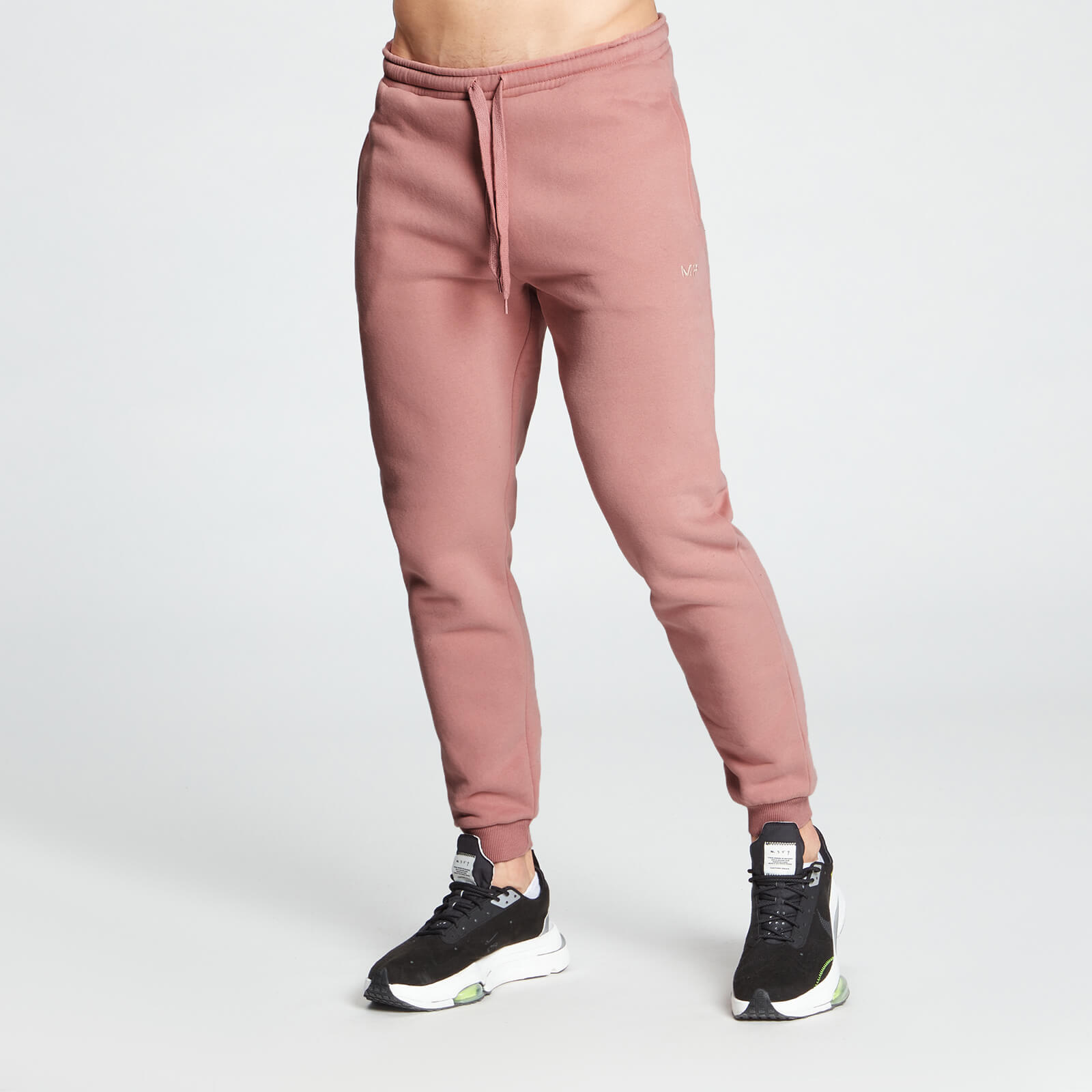 washed pink joggers