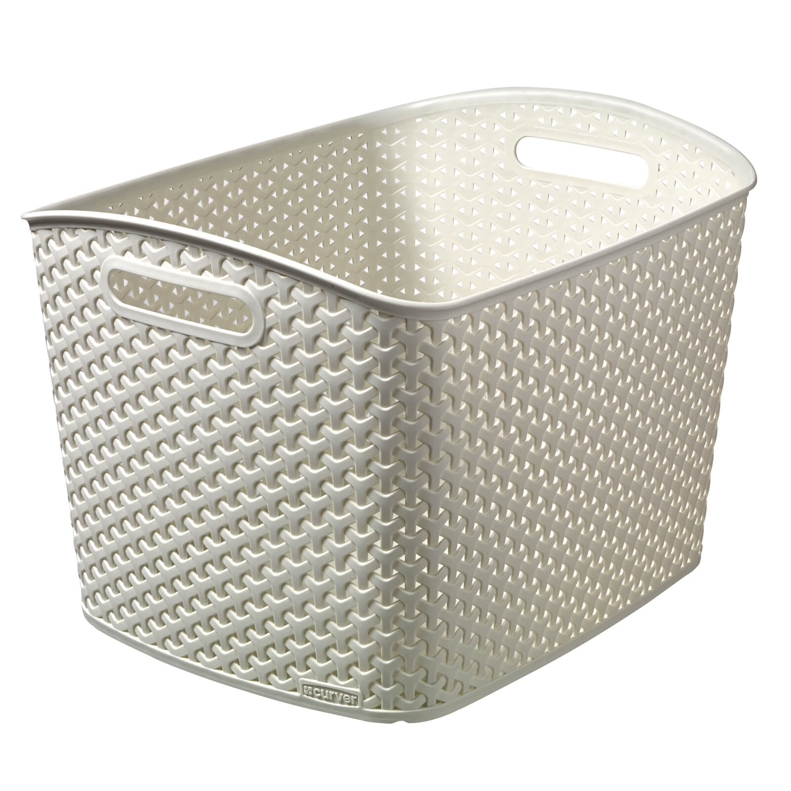 Curver My Style Extra Large Rectangular Plastic Storage Basket