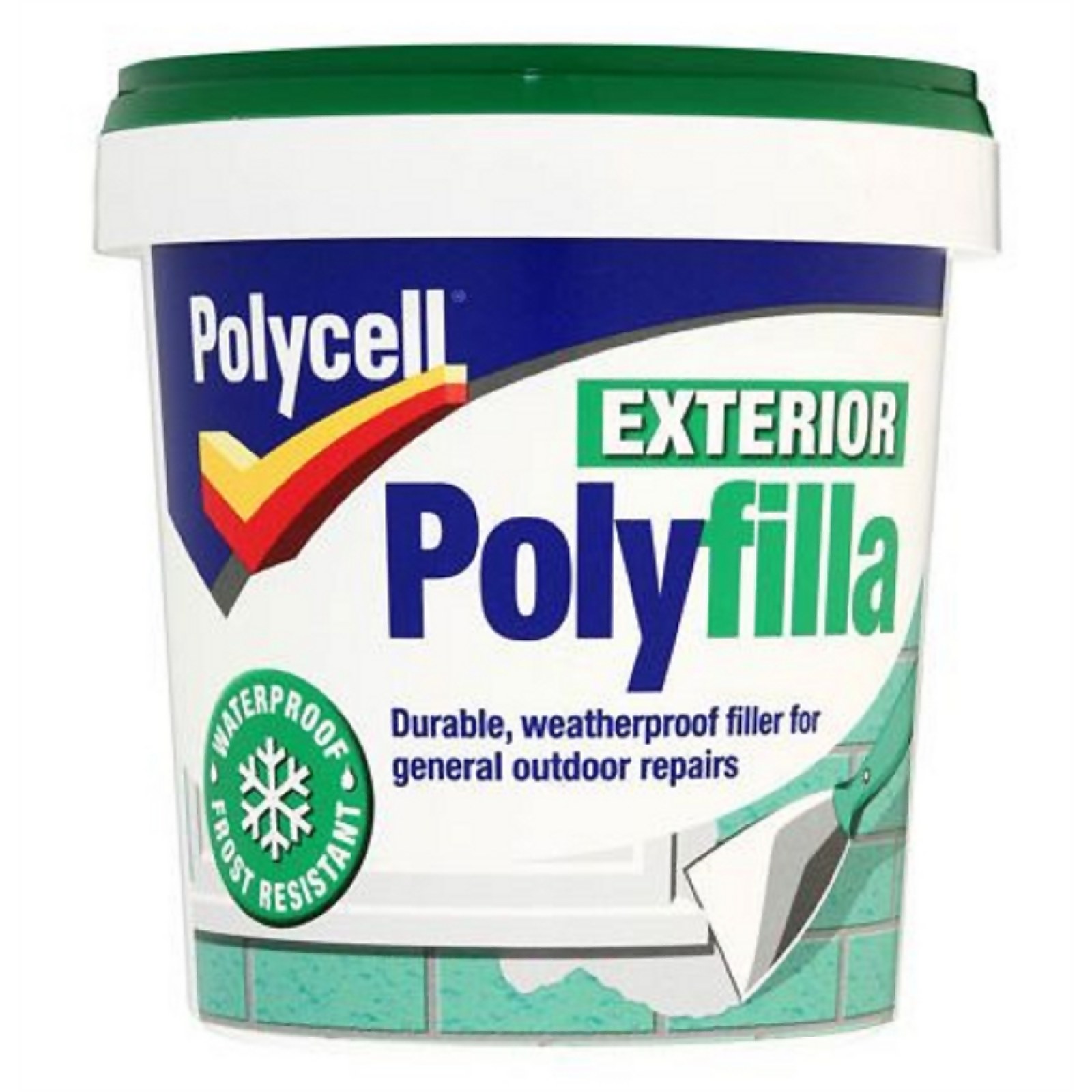 Polycell Multipurpose Exterior Polyfilla 1kg Homebase
