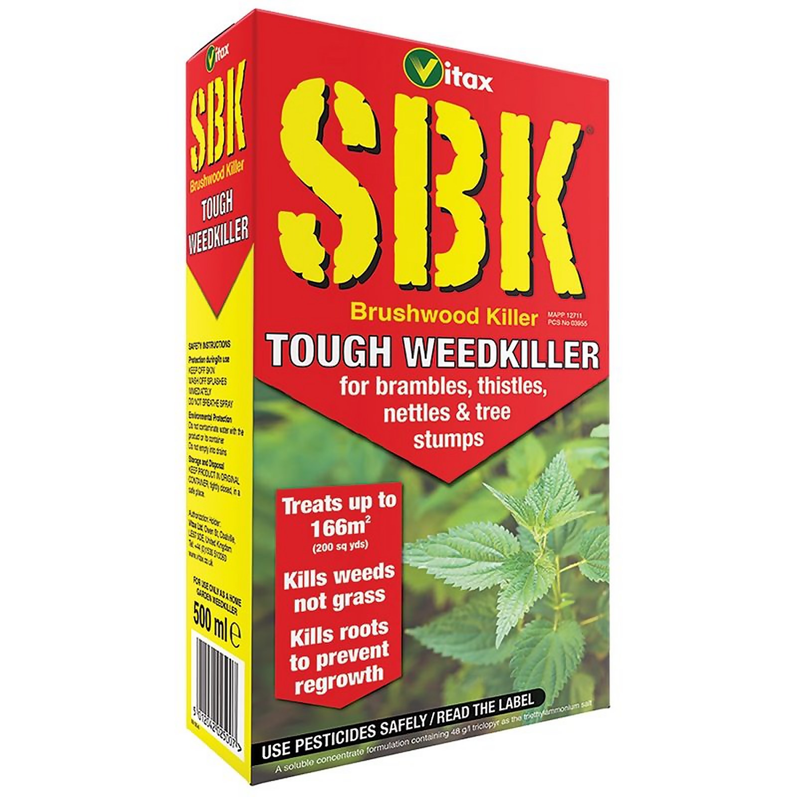 SBK Tough Weed Killer Concentrate 500ml Homebase