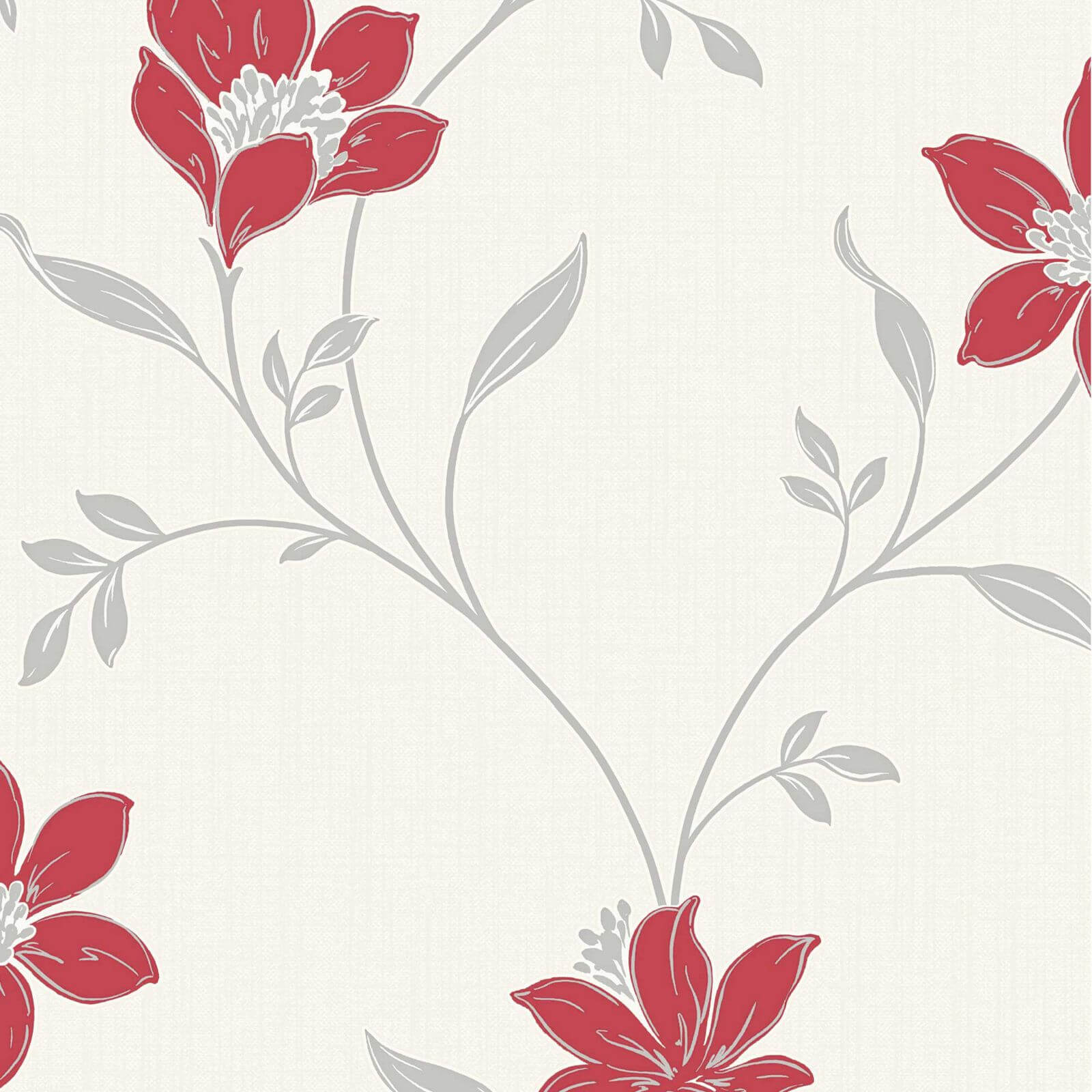 Superfresco Amelia Floral Red Silver Wallpaper Homebase Follow us for creative ideas, new range launches, inspiration and more. superfresco amelia floral red silver wallpaper