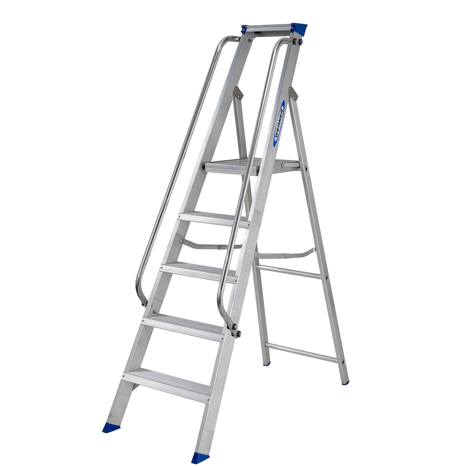 Werner Shop Step Ladder 5 Tread Homebase