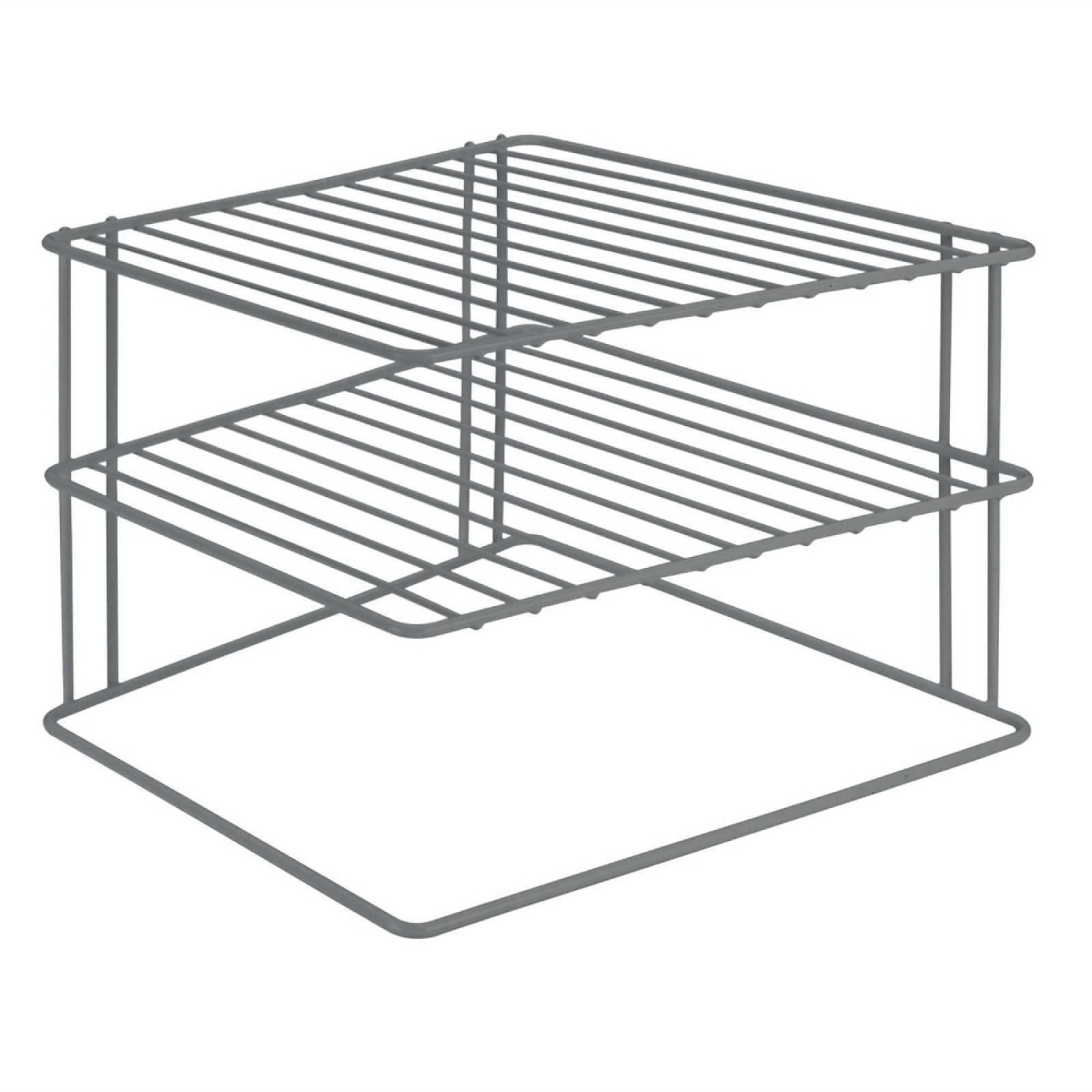 Silos Corner Plate Rack Homebase The volume of an open cabinet maintains a spacious feel, with plate racks keeping daily wares in arm's reach. silos corner plate rack