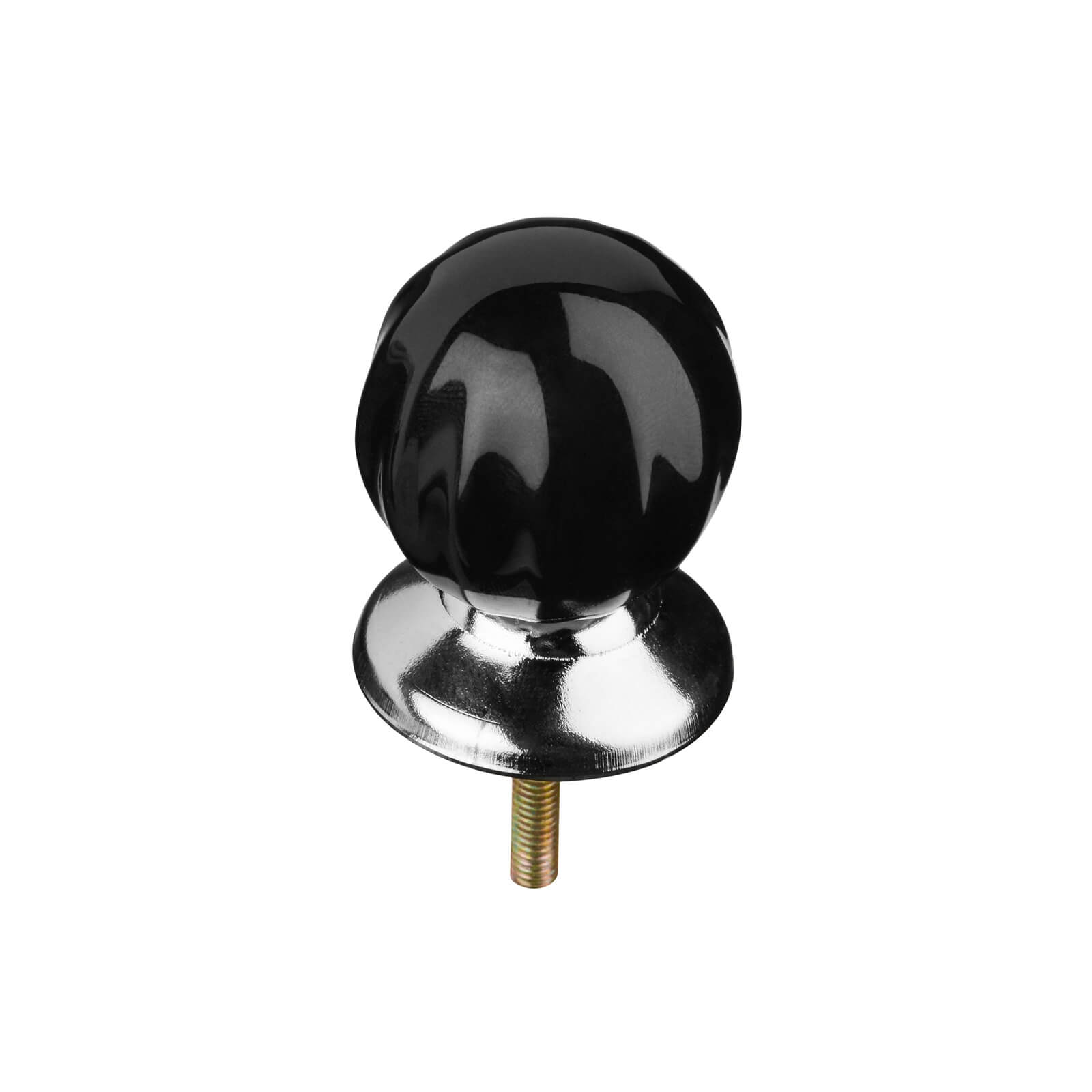 Retro Style Black Ceramic Drawer Knobs Homebase