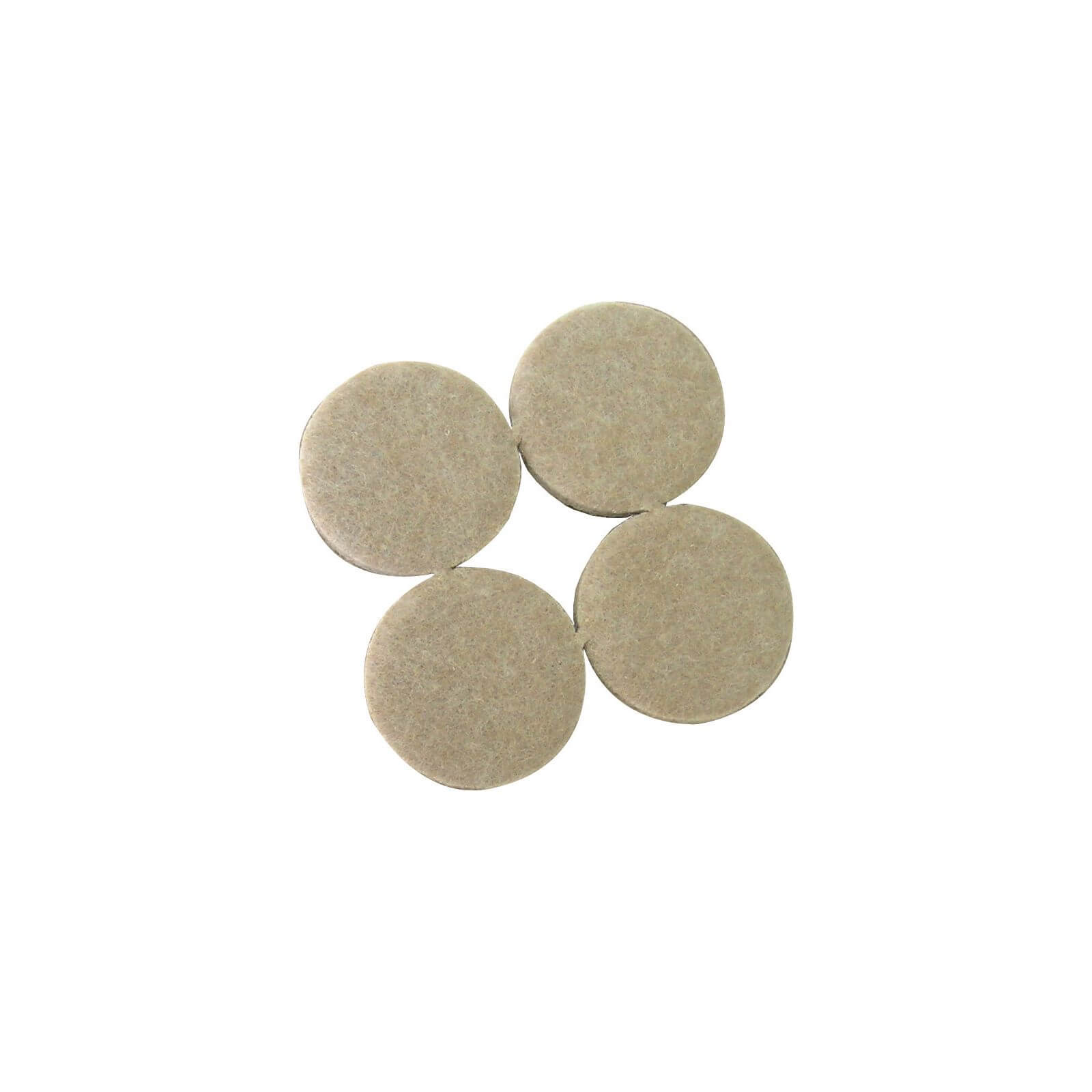 Felt Pads 50mm 4 Pack Homebase