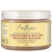 Shea Moisture Masque Stimulant & Réparateur Intense à L'huile de Ricin Noir de Jamaïque (340g)