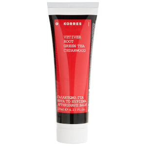 KORRES Natural Vetiver Root, Green Tea and Cedarwood Aftershave Balm 125ml: Image 1