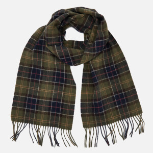 Barbour Men's Tartan Lambswool Scarf - Classic