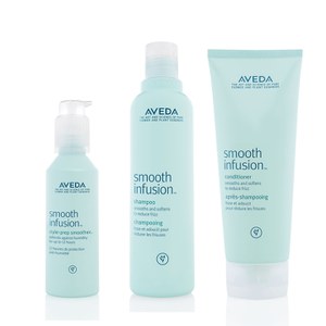 Aveda Smooth Infusion Trio- Shampoo, Conditioner & Style Prep Smoother: Image 1