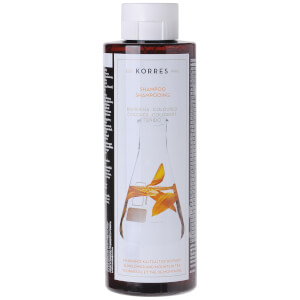 KORRES Natural Sunflower and Mountain Tea szampon do włosów farbowanych (250 ml)