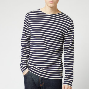 Armor Lux Men's Marinière Long Sleeve Top - Navire/Nature