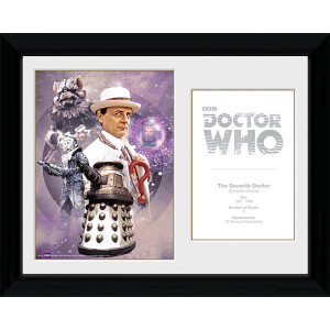 Doctor Who 7th Doctor Sylvester McCoy - 30 x 40cm Collector Prints