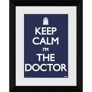 Doctor Who Keep Calm - 30 x 40cm Collector Prints