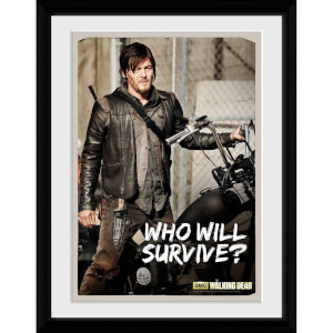 The Walking Dead Daryl - 30 x 40cm Collector Print