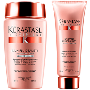 Kérastase Discipline Bain Fluidealiste senza zolfo (250ml) e Fondant Fluidealiste (200ml)