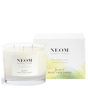 NEOM Feel Refreshed Scented 3 Wick Candle