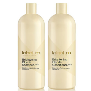 label.m Brightening Blonde Shampoo and Conditioner 1000ml Duo (Worth £93.85)
