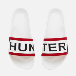Hunter Women's Slide Sandals - White