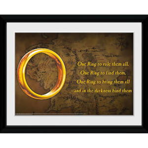 Lord of the Rings One Ring - 30x40 Collector Prints