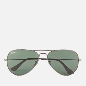 Ray-Ban Aviator Large Metal Sunglasses - Gunmetal - 58mm