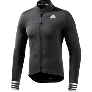 adidas Men's Adistar Long Sleeve Jersey - Black | ProBikeKit.com adidas Men's Adistar Long Sleeve Jersey - Black | ProBikeKit.com