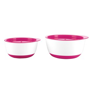 OXO Good Grips Tot Small and Large Bowl Set - Raspberry
