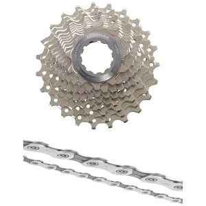 Shimano Ultegra CS-6700 Bicycle Chain and Cassette - 10 Speed Grey 12-30T