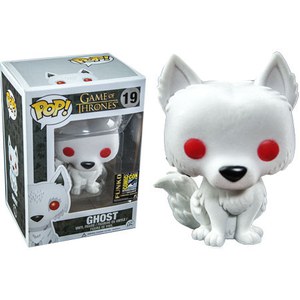 Game of Thrones Flocked Ghost SDCC 2014 Exclusive Pop! Vinyl Figure