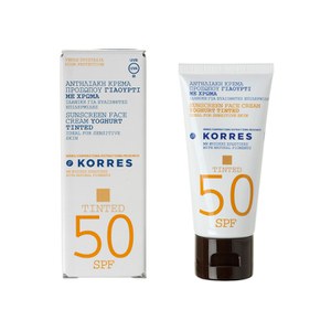 korres tinted sunscreen