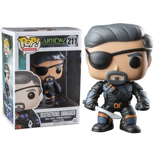 DC Comics Arrow Deathstroke Unmasked Exclusive Pop! Vinyl Figure