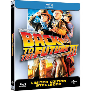 Back To The Future 3 Zavvi Uk Exclusive Limited Anniversary Edition Steelbook Blu Ray Zavvi Us