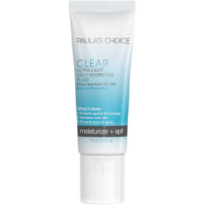 Paula's Choice Clear Ultra-Light Daily Hydrating Fluid SPF30+ Paula's Choice Clear Ultra-Light Daily Hydrating Fluid SPF30+