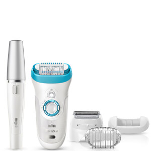Braun 9-558 Silk-épil 9 Wet and Dry bezprzewodowy epilator i epilator do twarzy