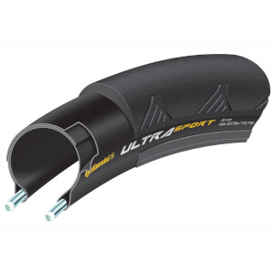 continental ultra sport ii clincher wired road tyre