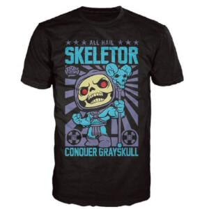 Master of the Universe Skeletor Pop! T-Shirt - Black