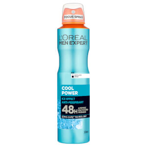 Antitranspirante Cool Power 48 Hour de L'Oréal Paris Men Expert 250 ml