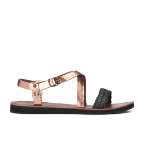 ugg sandals rose gold
