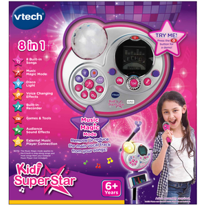 Vtech Kidi Superstar Microphone Set Spielzeug | TheHut.de Vtech Kidi Superstar Microphone Set: Image 2