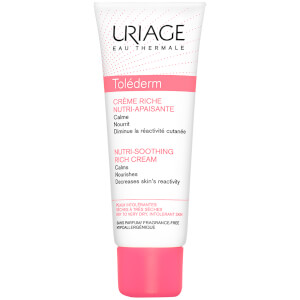 Creme Nutri-apaziguante para Pele Sensível/Intolerante Muito Seca Toléderm da Uriage (50 ml)