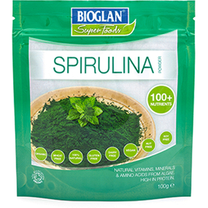 Bioglan Superfoods Supergreens Spirulina Powder - 100g