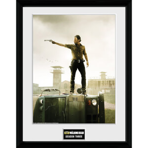 The Walking Dead Season 3 - 16 x 12 Inches Framed Photographic