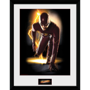 DC Comics The Flash Speed - 16 x 12 Inches Framed Photographic