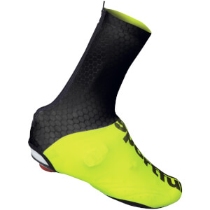 Sportful Lycra Shoe Cover - Black/Yellow Fluo